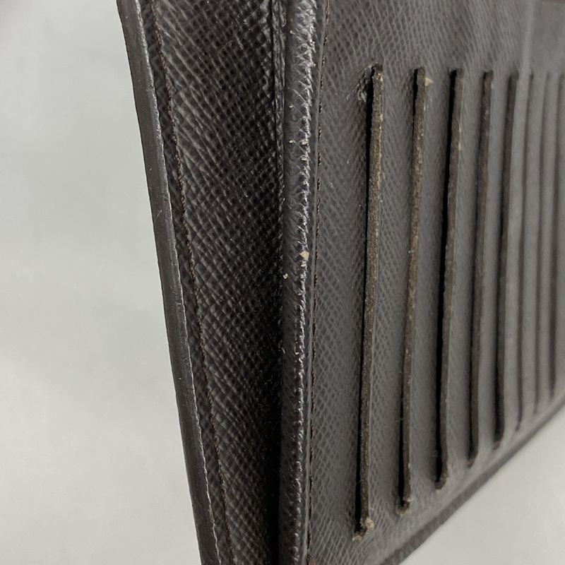 Louis Vuitton Long Wallet Damier Portefeuille Brother N60017 Ebene Men's