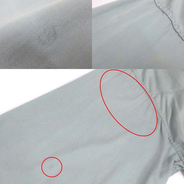 Versace Jeans Versace Jeans Couture Medusa Metal Button Pinstripe Long Sleeve