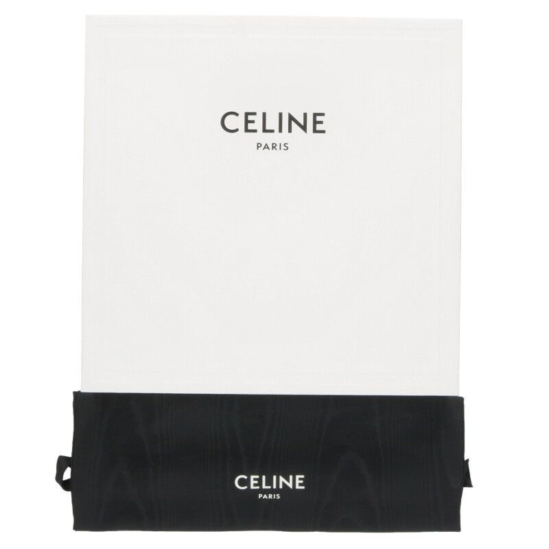 Celine Triomphe Lace-up Leather Boots Men's 37