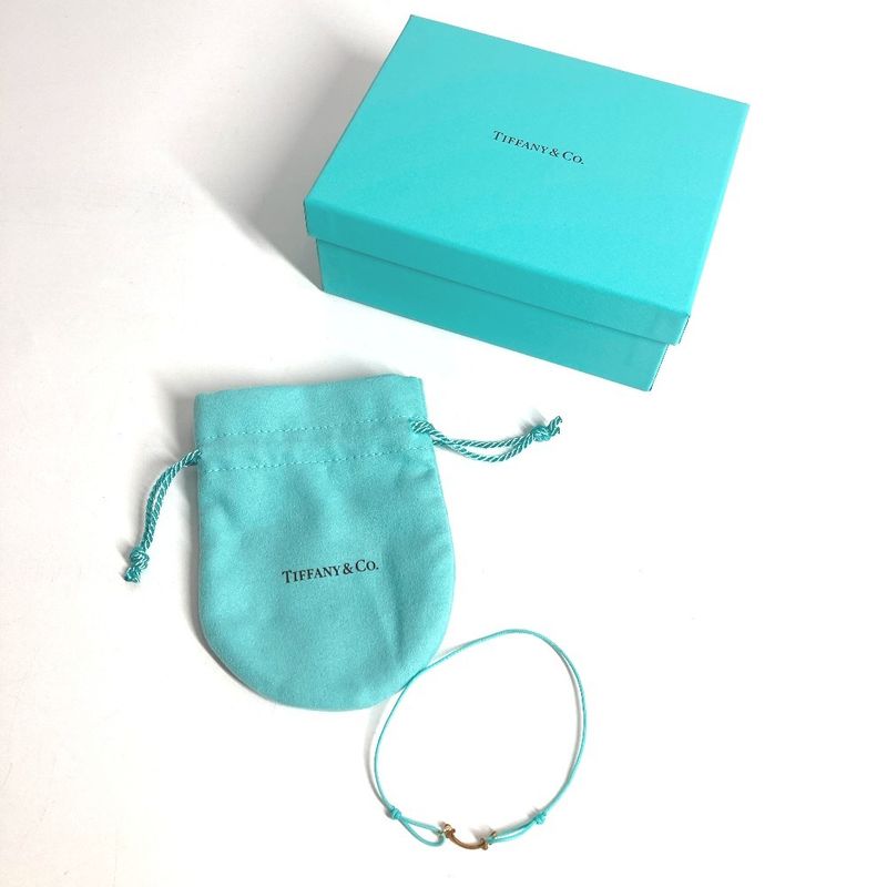 Tiffany & Co Tiffany & Co Bracelet Tiffany & Co T Smile Code Bracelet Au750 Blue