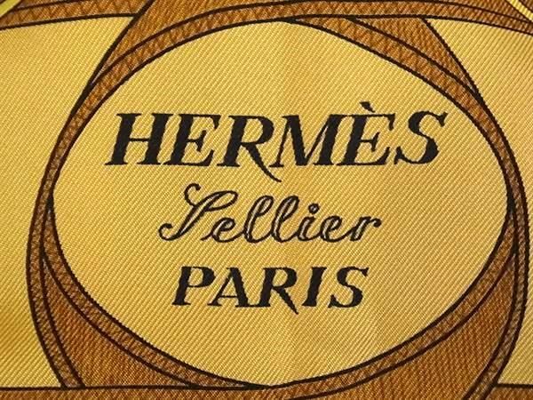 Hermes Scarf Carre90 Multicolor 100% Silk Women's Eperon D'or Golden Spurs