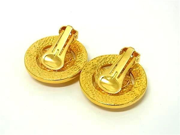 Gianni Versace Gianni Versace Earring Medusa Gold Metal Ladies