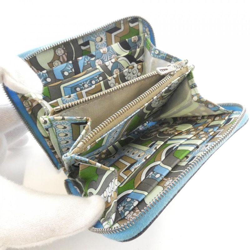 Hermes Electrique Silk In Compact 080209ck Wallet