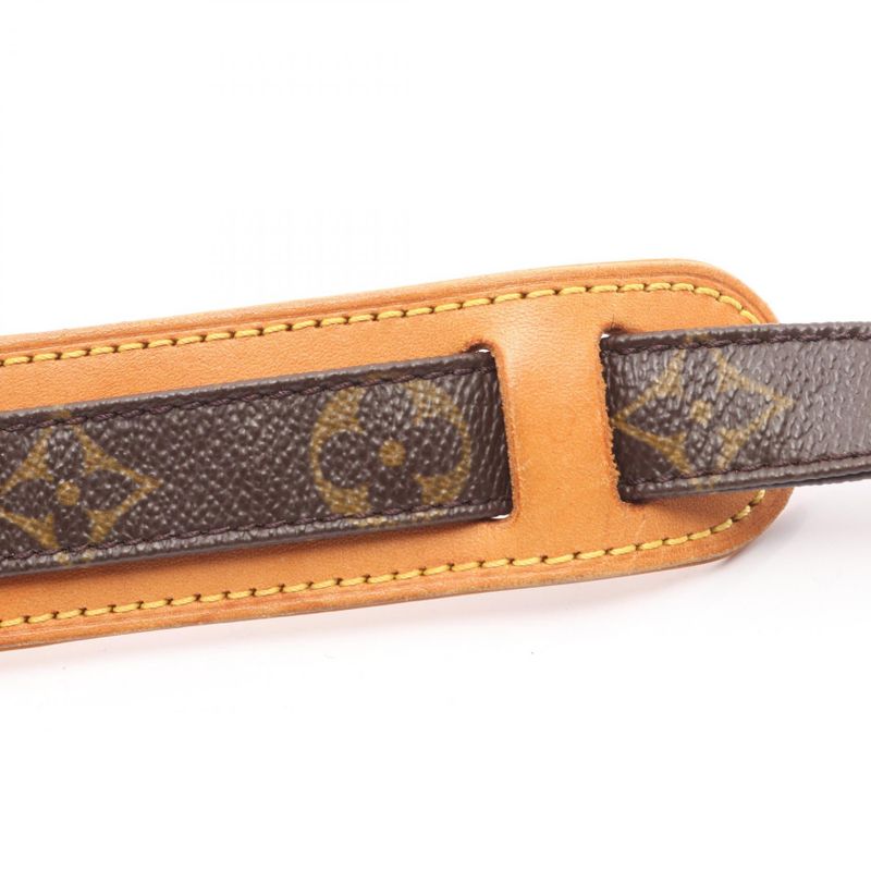 Louis Vuitton Shoulder Bag Nile Monogram M45244 PVC Coated Canvas Leather Nile