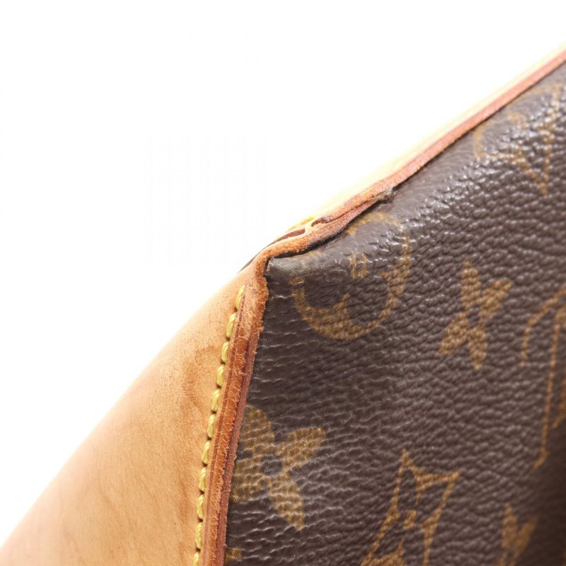 Louis Vuitton Tote Bag Cabas Mezzo M51151 PVC Coated Canvas Leather Cabas Mezzo