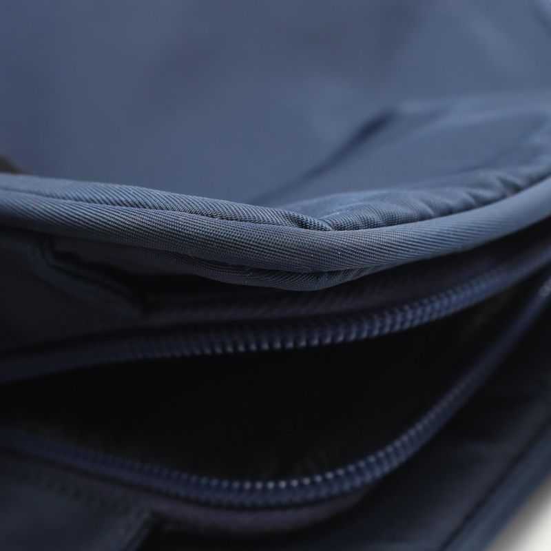 Prada Tote Bag Tessuto Sport B8926 Navy Nylon Triangle Logo Shoulder Bag Ladies