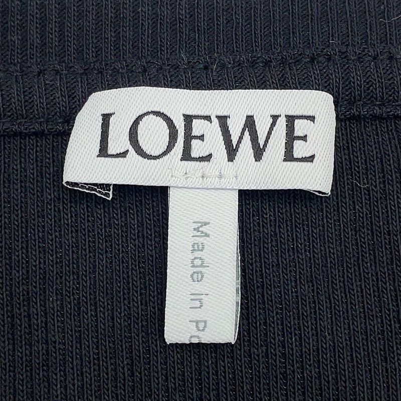 Loewe Tank Top Cotton XS Black Top