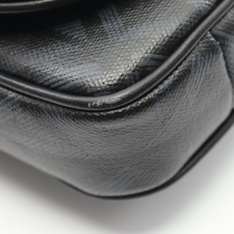 Dior CD Diamond Black Leather Saddle