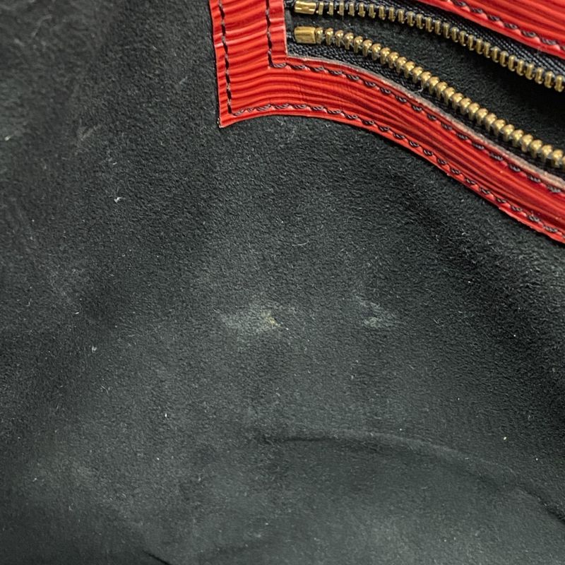 Louis Vuitton Shoulder Bag Epi Petit Noe M44107 Castilian Red Ladies