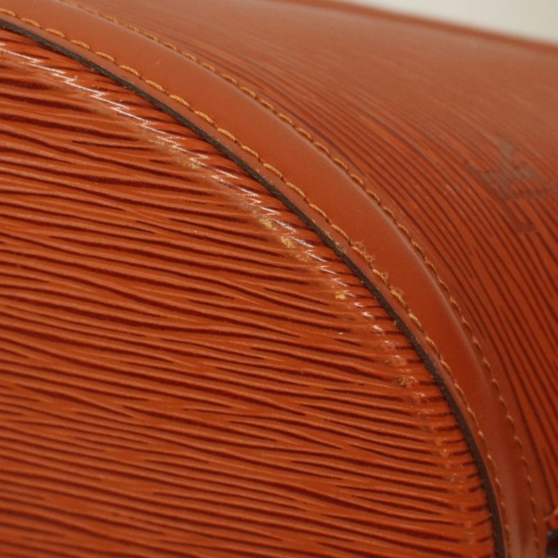 Louis Vuitton Shoulder Bag Epi Saint-jacques Shopping M52263 Kenya Brown Ladies