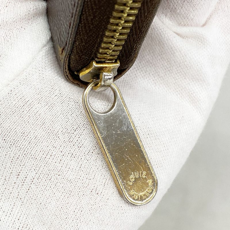 Louis Vuitton Long Wallet Monogram Zippy Wallet M60017 Brown Men's Women's