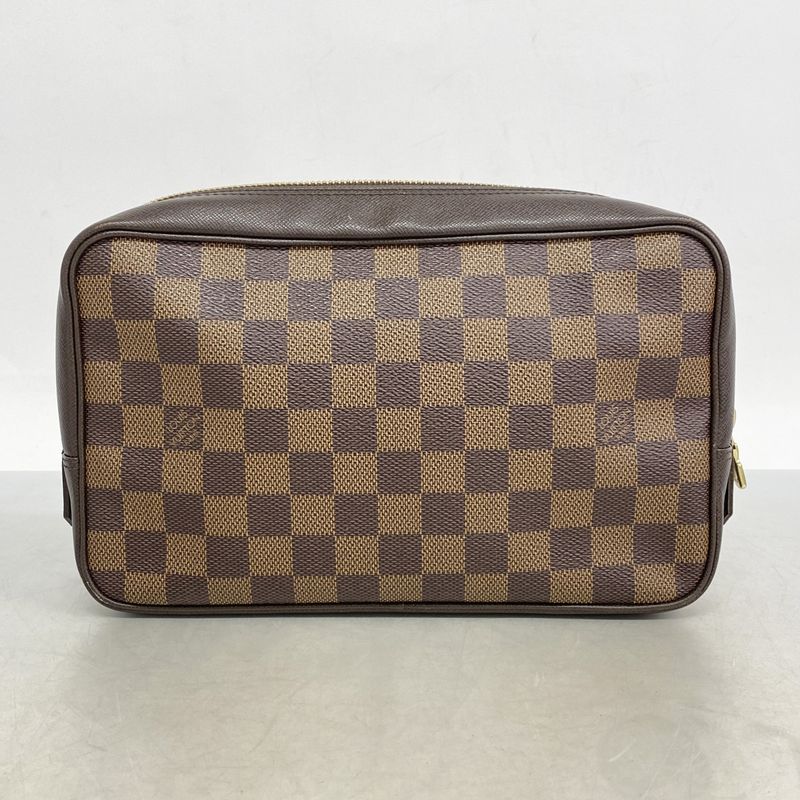 Louis Vuitton Pouch Damier Trousse Toilette N47623 Ebene Ladies