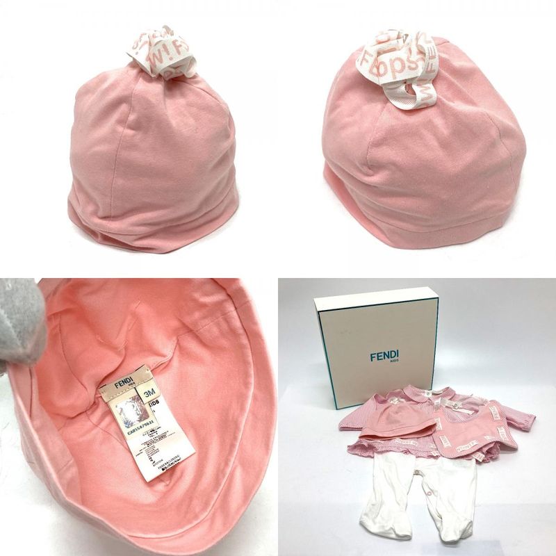 Fendi Setup Fendi Kids Cotton Pink