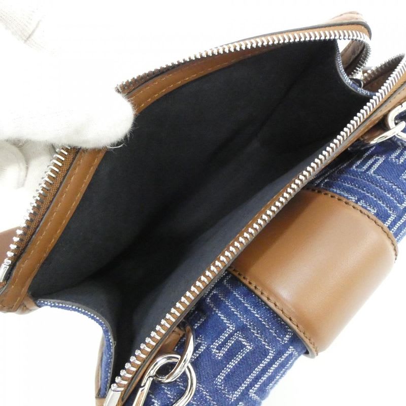 Fendi Double Baguette 7 Va649 AUGO Shoulder Bag