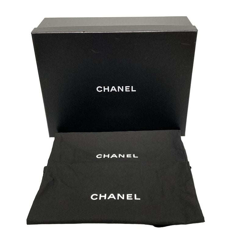 Chanel Short Boots 37 1 2 C Women's - G46853 Black Lace Up Gold Hardware Leather