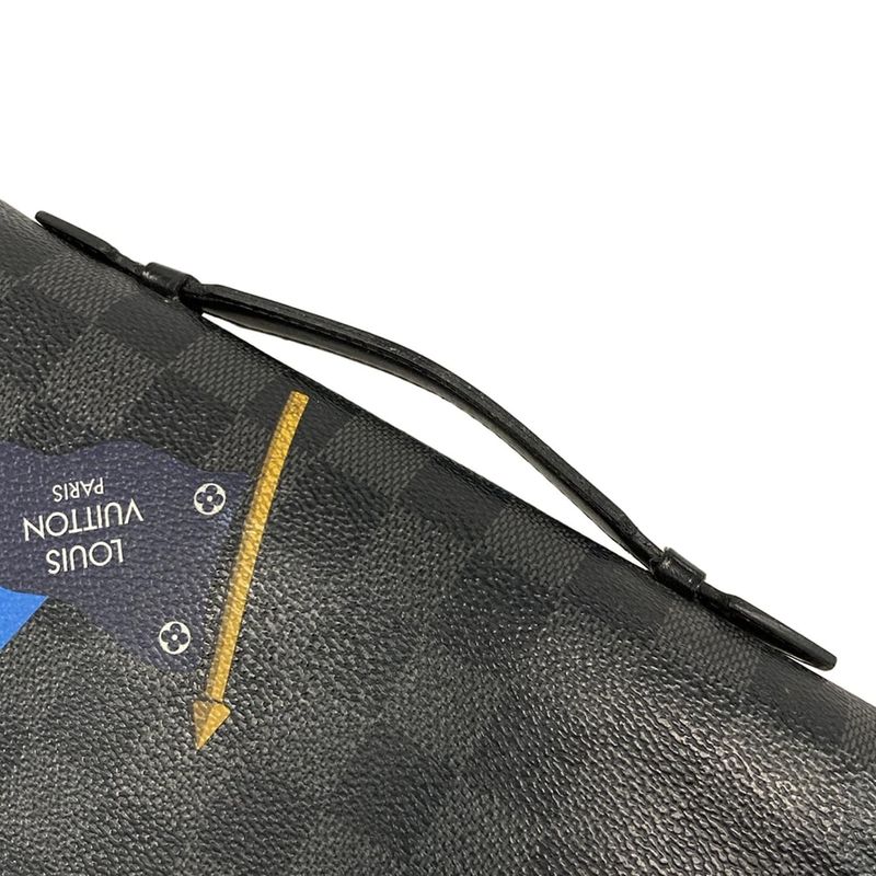 Louis Vuitton Long Wallet LV League Collection Zippy XL N64441 Damier Graphite