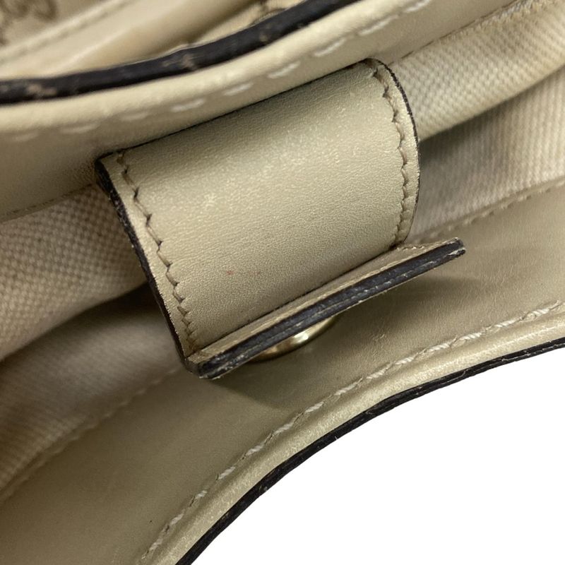 Gucci Tote Bag Sookie GG Pattern 211944 Beige X Ivory Leather