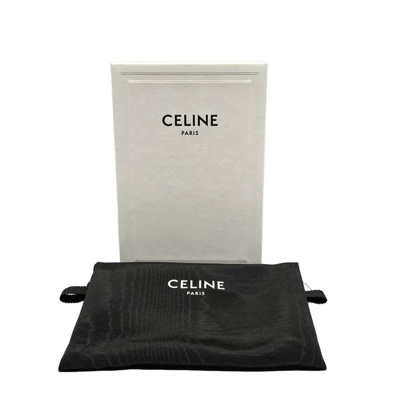 Celine Bifold Wallet Triomphe Compact Wallet 10k623dpv.38di Black