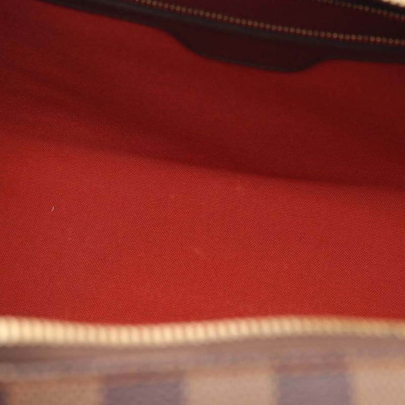 Louis Vuitton Handbag Nolita Damier Ebene N41445 PVC Coated Canvas Leather