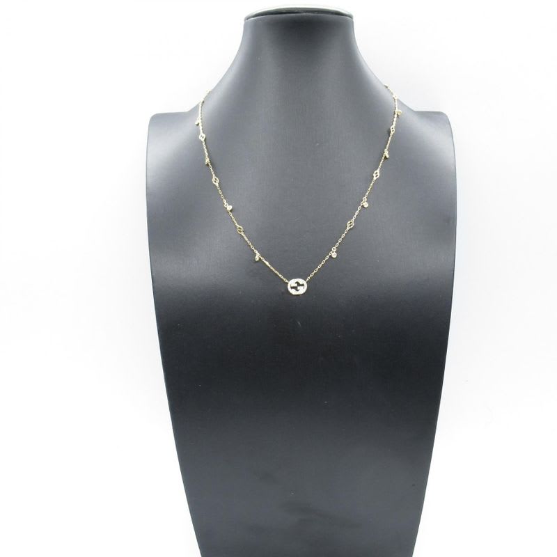 Gucci Necklace Interlocking Diamond Neck Circumference 42.5 cm