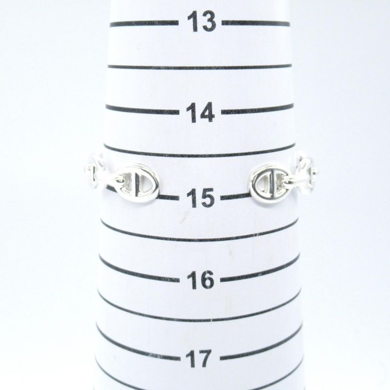 Hermes Bracelet Chaine D'ancre Bracelet Arm Circumference 15cm (5.91in) Silver