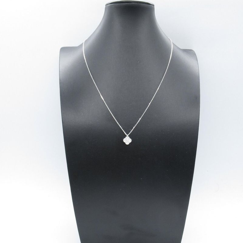 Van Cleef & Arpels Necklace Sweet Alhambra Necklace Diamond Vcaro85900 Neck