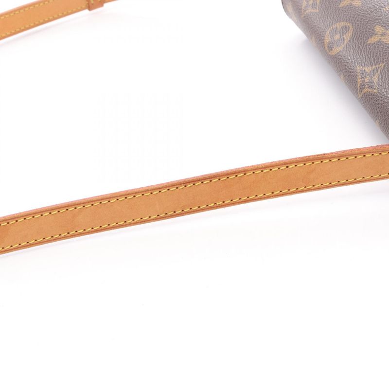 Louis Vuitton Shoulder Bag Tamblanc M51179 PVC Coated Canvas Leather Tamblanc