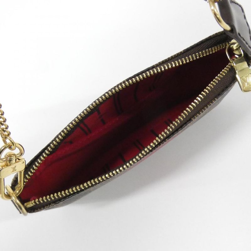 Louis Vuitton Damier (t&b) Mini Pochette Accessory N58011 Accessory Pouch