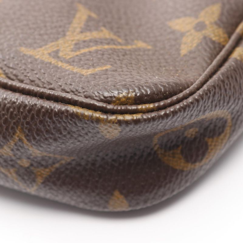 Louis Vuitton Handbag Pochette Accessories M51980 PVC Coated Canvas Leather