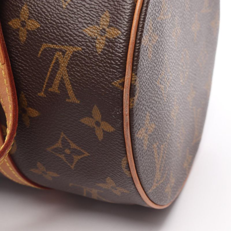 Louis Vuitton Handbag Papillon 30 M51385 PVC Coated Canvas Leather Papillon GM