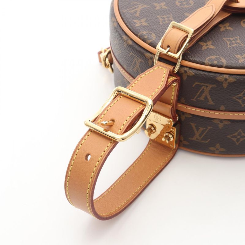 Louis Vuitton Handbag Petite Boite Chapeau M43514 PVC Coated Canvas Leather