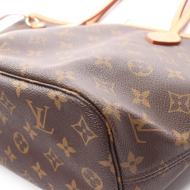 Louis Vuitton Tote Bag Neverfull PM M40155 PVC Coated Canvas Leather Neverfull