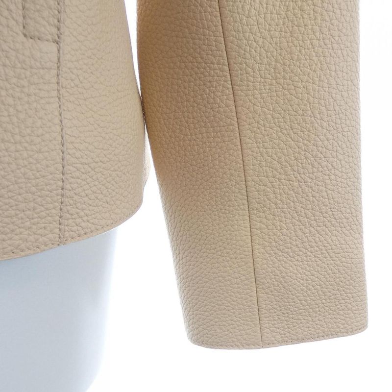 Hermes 2e1218d0 Leather Jacket