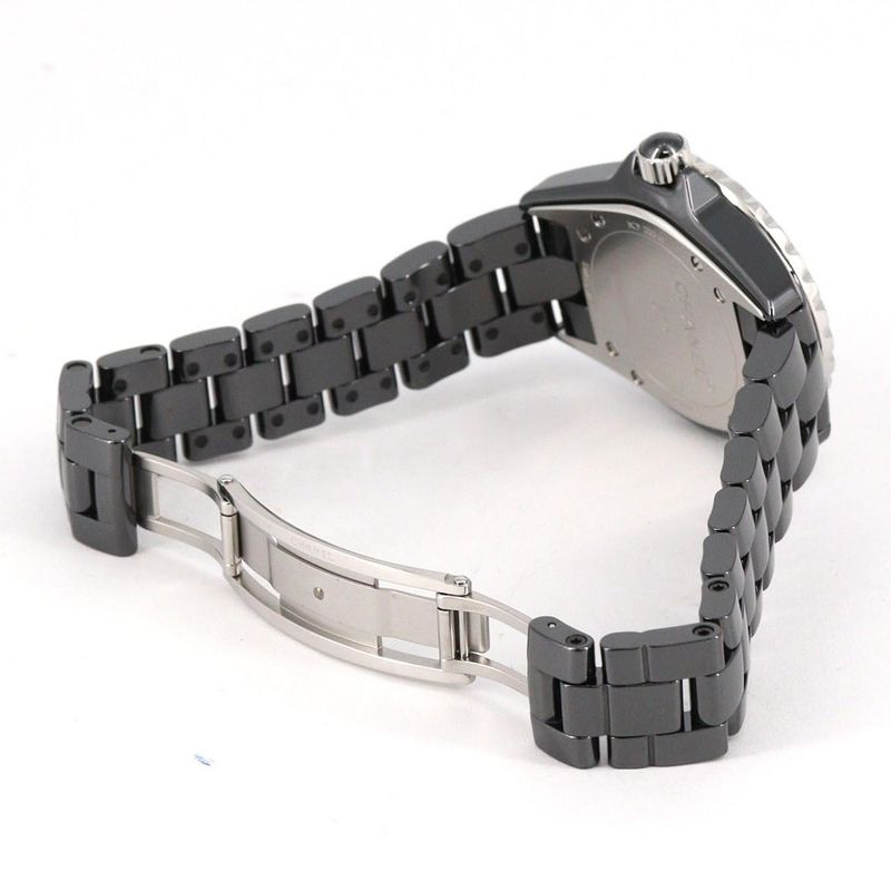 Chanel J12 Intense Black 33mm (1.30in) Ceramic H3828 Ceramic Quartz