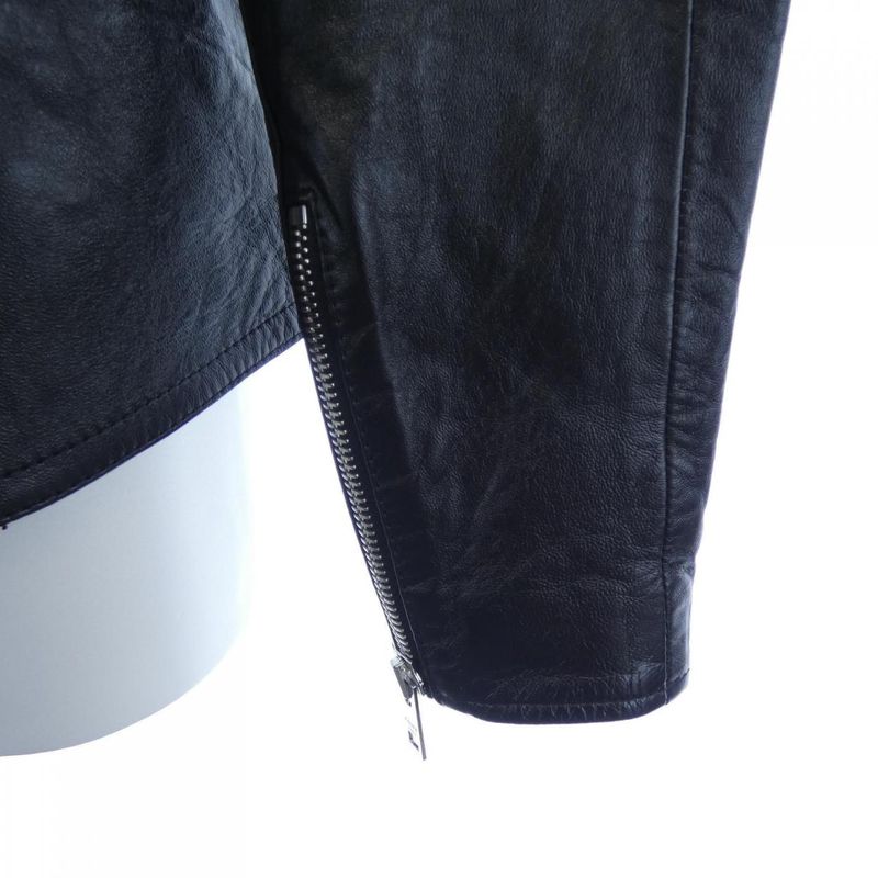 Celine 2eh95619v Leather Riders Jacket