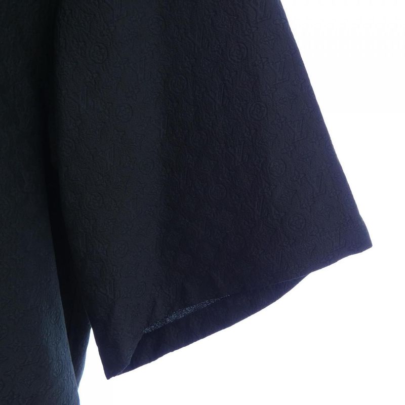 Louis Vuitton Mini Monogram Silk Cotton Hss51wzo6 S/S Shirt