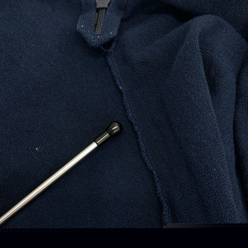 Chanel | Polka Dot Sheer Long Skirt | Navy | Ladies