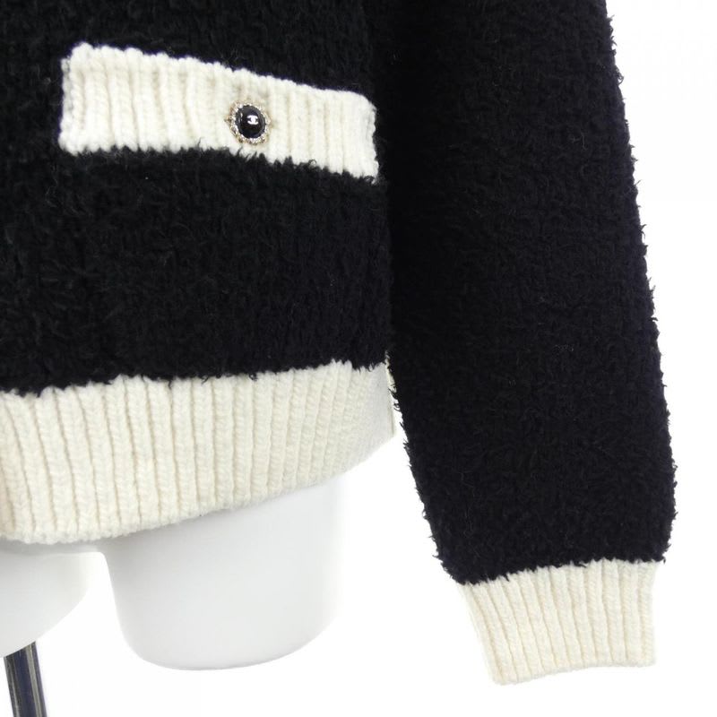 Chanel Size 42 Black Cardigan