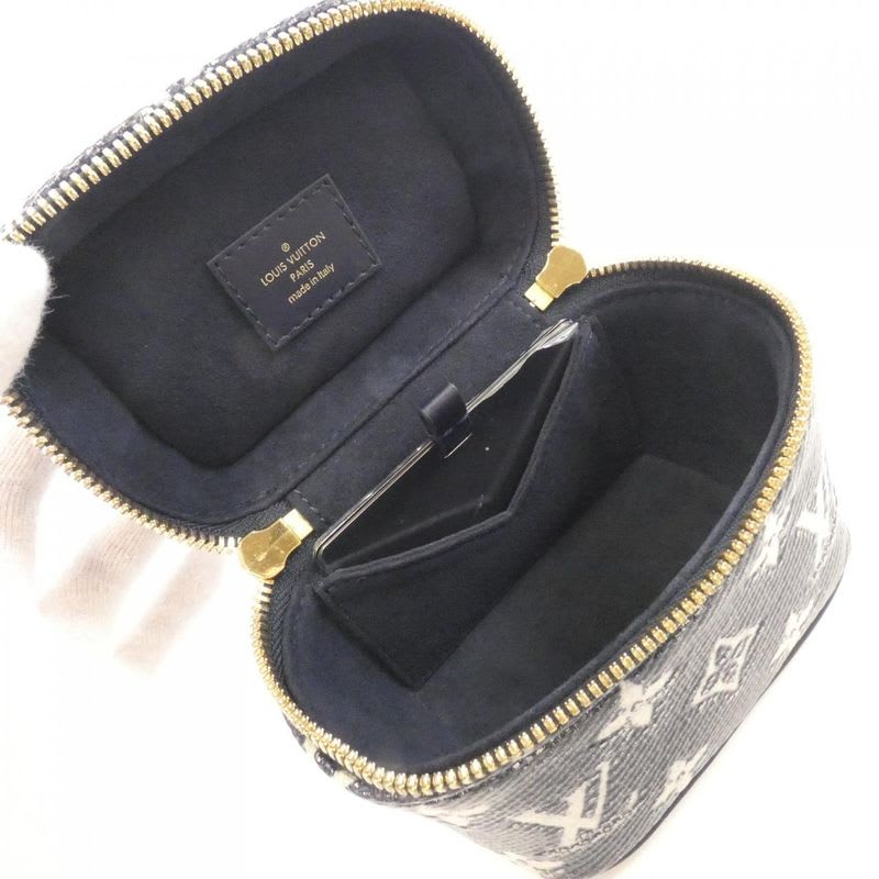 Louis Vuitton Monogram Laminated Jacquard Micro Vanity Shoulder Bag