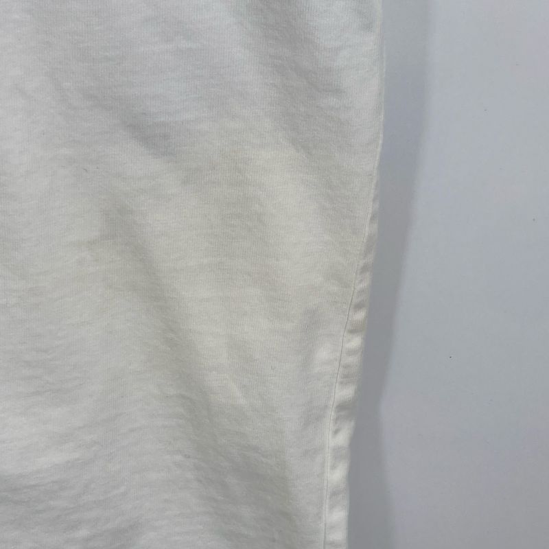 Balenciaga 21 Years 651795 White Logo Short Sleeve Back Silhouette T-shirt S