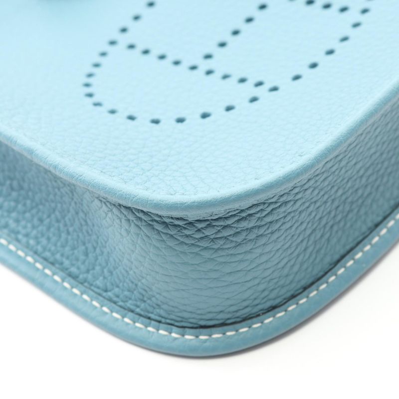 Hermes Shoulder Bag Evelyn TPM Amazon New Blue Jean Leather Evelyn Amazon TPM