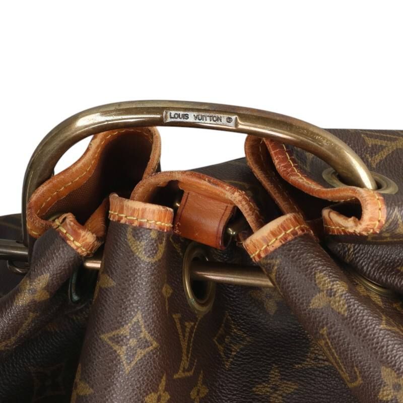 Louis Vuitton Grand SAC Marine Monogram Leather Handbag Men's