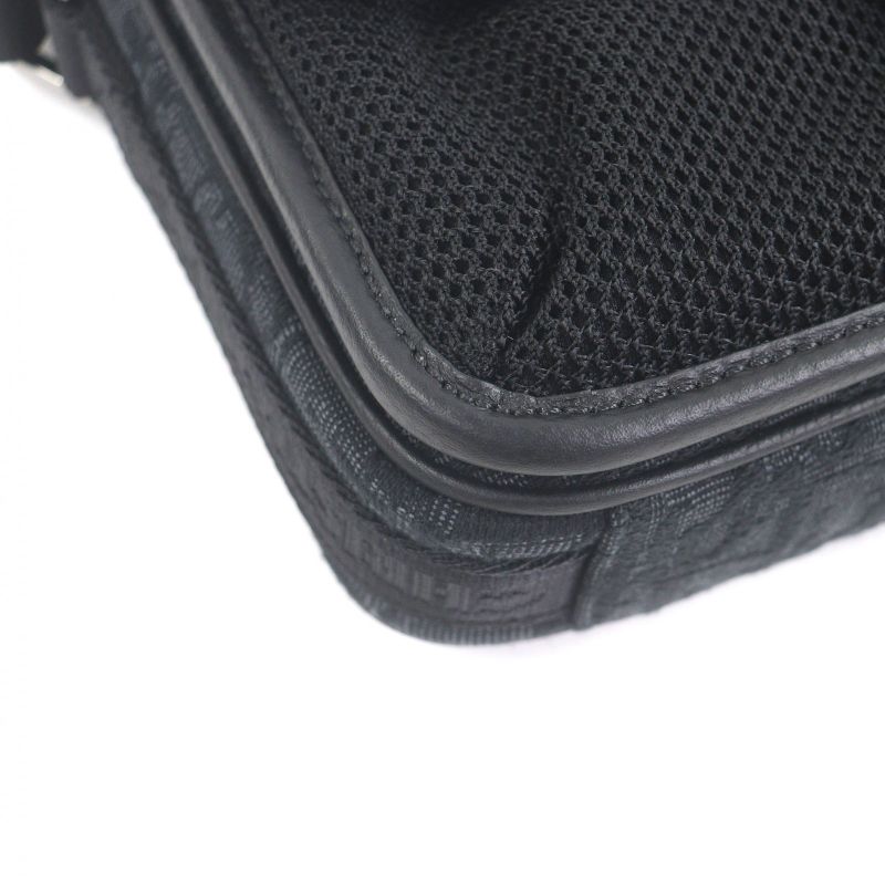 Dior Homme 2 Yky Canvas Leather 8 Buckle Oblique All Over Pattern