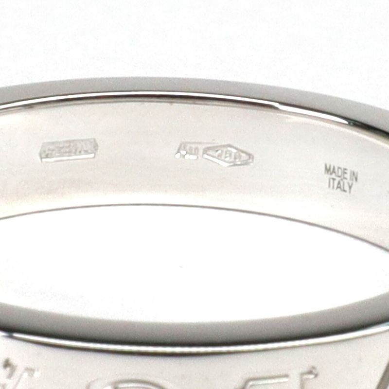 Bvlgari B-zero One Essential Band Ring Au750wg Diamond Ring No 18