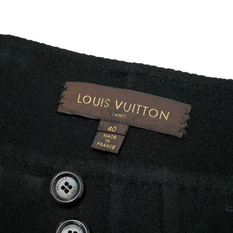Louis Vuitton Skirt 40 Double Face Black
