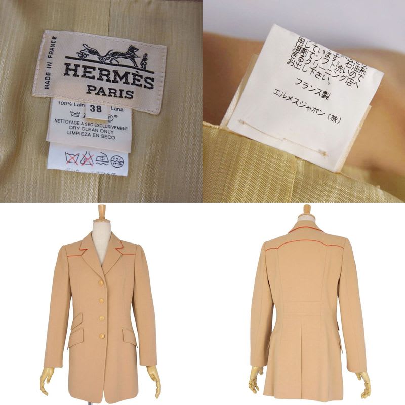 Hermes Jacket Tailored Vintage
