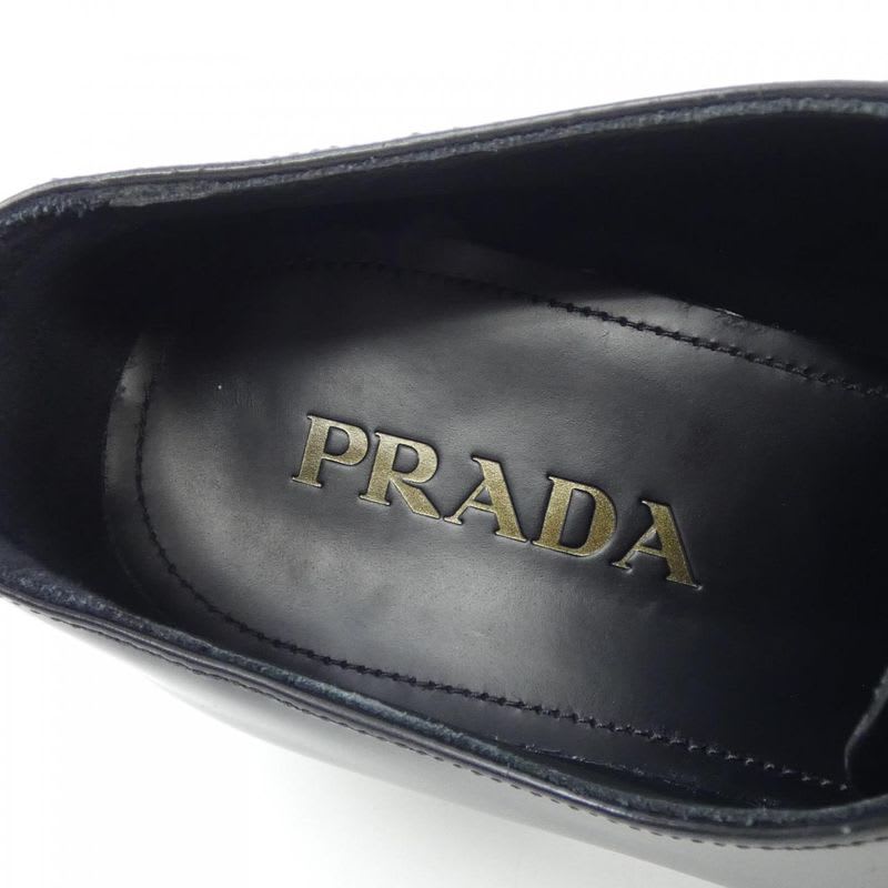 Prada 2 Ee294 Size 7.5 Black Shoes