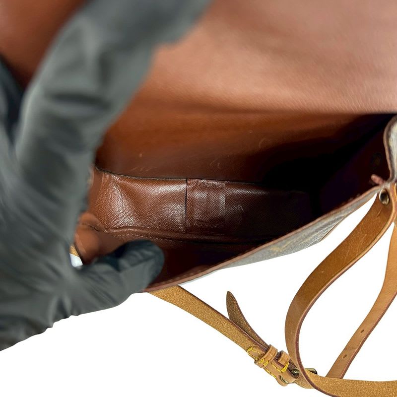 Louis Vuitton Cartesier Monogram Leather Mini Shoulder Bag