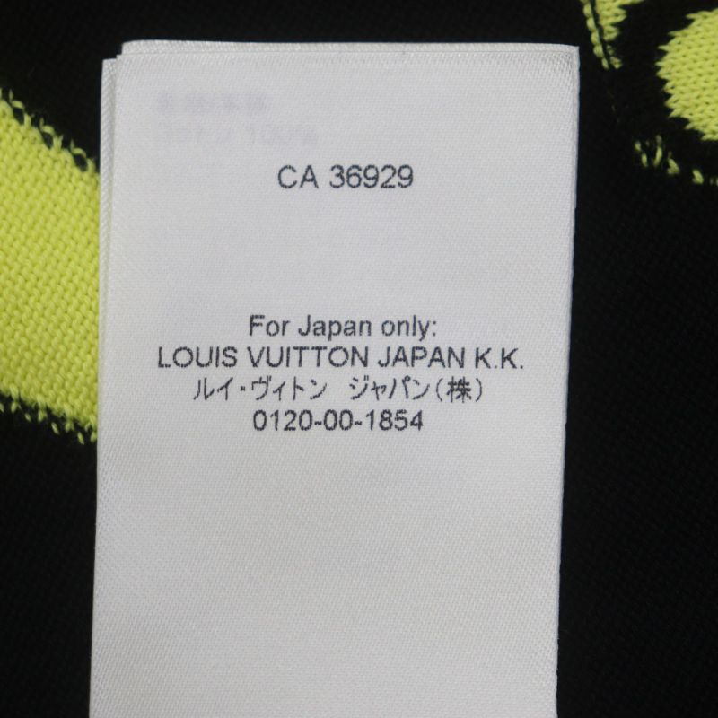 Louis Vuitton 23SS Sporty Line 100% Cotton Logo Short Sleeve Short Sleeve Knit