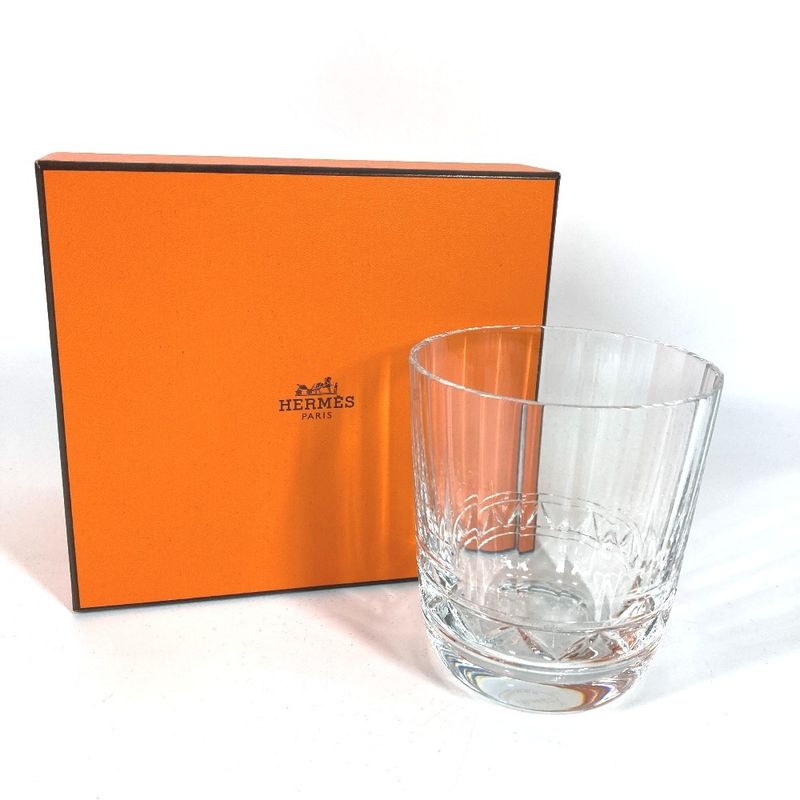 Hermes Glass Goblet <iskender> PM P010131p Glass Clear